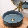 Lavabo Rea Ashley 40x40 azul (REA-U4663)