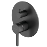 смеситель Omnires Y на 3 потребителя внешняя часть brushed graphite (Y1248ROGR)