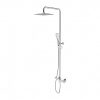 Sistema de ducha con termostato Omnires Y cromado (Y1244DCR)