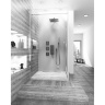 shower cabin Rea Maxim 80x80 safety glass, transparent, left (REA-K0264)