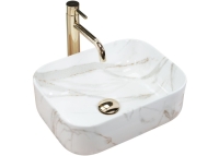 Lavabo Rea Demi Mini 40,5x31 aiax brillante (REA-U5065)