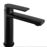Mezclador de lavabo Rea Verso negro mate bajo (REA-B7901)