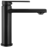 Mezclador de lavabo Rea Verso negro mate bajo (REA-B7901)