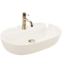 Lavabo Rea Aura 61x41 crudo brillante (REA-U4589)