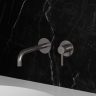 внешняя часть смесителя для умывальника Omnires Y скрытого монтажа brushed nickel (Y1215HLRONI)