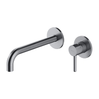 внешняя часть смесителя для умывальника Omnires Y скрытого монтажа brushed nickel (Y1215HLRONI)