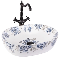 умывальник Rea Veronica 48,5x35 накладной white матовый (REA-U3900)