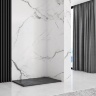 Bandeja rectangular Rea Stone 80x100, negra (REA-K9756)