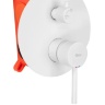 Conjunto de ducha empotrado Rea Lungo blanco (REA-P8540)