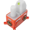 Conjunto de ducha empotrado Rea Lungo blanco (REA-P8540)