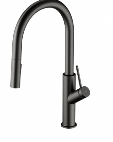Kitchen faucet Omnires Bend graphite (BE6455GR)