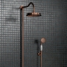 Omnires Armance antique copper hand shower set (ARMANCE-PORB)