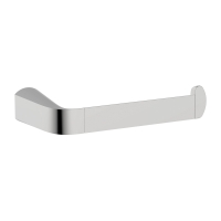 paper holder Omnires Saco chrome/white (SA54510CRB)