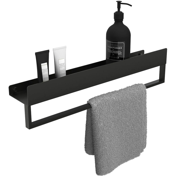 Estantería Rea 60 cm negra mate (REA-06002)