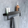 Estantería Rea 60 cm negra mate (REA-06002)