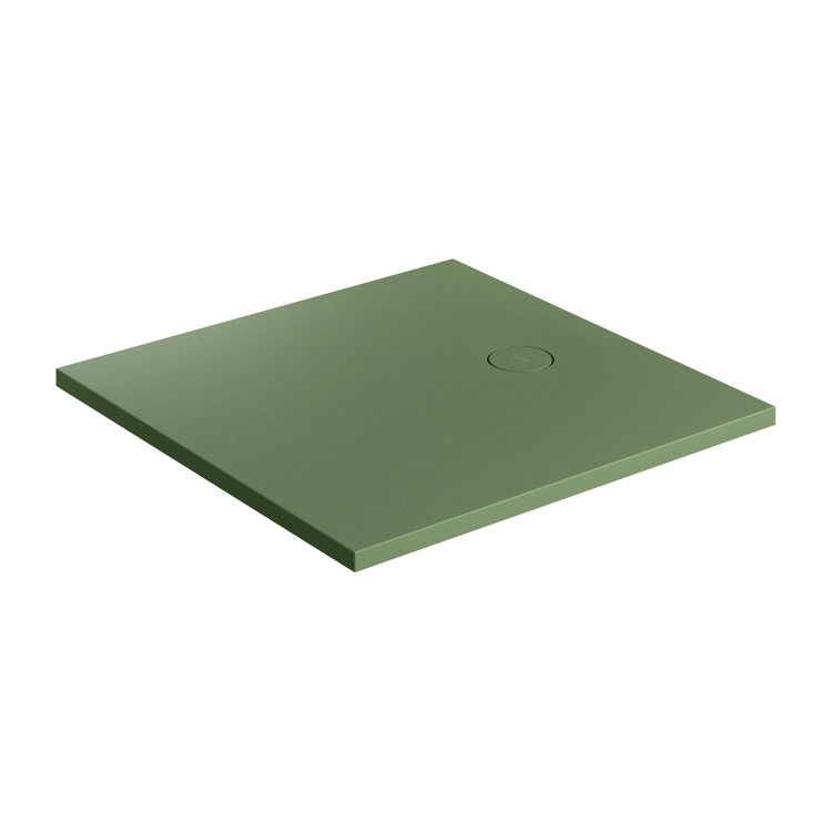 поддон Omnires Aquarock M+ 90х90 matt olive (AQUAROCK90-KOL)