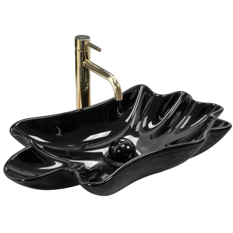 Lavabo Rea Infinity 62x33 negro (REA-U3401)