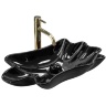 Lavabo Rea Infinity 62x33 negro (REA-U3401)