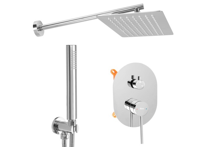 shower set Rea Oval chrome (REA-P8415)