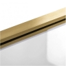 shower curtain Rea Elegant 70x140 gold transparent glass (REA-W6600)