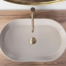 Lavabo Rea Nadia 61x38,5 beige mate (REA-U9661)