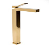 Mezclador de lavabo Rea Duet dorado alto (REA-B4415)
