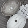 washbasin Rea Sofia 35x26 mini grigio (REA-U9237)