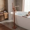 смеситель для ванны Rea Logan напольный brushed copper (REA-B2220)