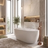 смеситель для ванны Rea Logan напольный brushed copper (REA-B2220)