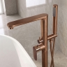 смеситель для ванны Rea Logan напольный brushed copper (REA-B2220)