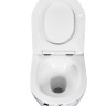 toilet Rea Carlos 49.5x37 rimless white + seat slim duroplast (REA-C8005)