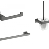 Omnires Nelson anthracite accessory set (NL80214GR+NL80510GR+NL80620GR)