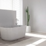 Inodoro Rea Raul Rimless sin aro, suspendido, asiento de duroplast de caída lenta slim (REA-C9660)