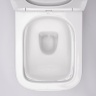Inodoro Rea Raul Rimless sin aro, suspendido, asiento de duroplast de caída lenta slim (REA-C9660)