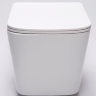 Inodoro Rea Raul Rimless sin aro, suspendido, asiento de duroplast de caída lenta slim (REA-C9660)