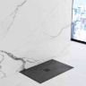 Bandeja Rea Rock rectangular 80x120, negra (REA-K4579)
