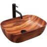 Lavabo Rea Belinda 33,5x46,5 madera mate (REA-U5051)