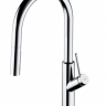 Omnires Bend chrome kitchen faucet (BE6455CR)