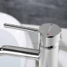 Mezclador de lavabo Rea Lungo cromado alto (REA-B4104)