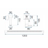 Kit de higiene Rea Loop negro (REA-B8978)