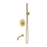 concealed shower system Omnires Y brushed brass (SYSYW01BSB)