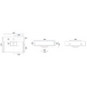 Lavabo Rea Goya 37x50 blanco (REA-U8900)