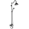 Sistema de ducha Rea Bergamo Old Black (REA-P5001)