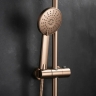 душевая система Rea Luis с изливом, brushed copper (REA-P7156)