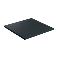 поддон Omnires Aquarock M+ 90х90 matt black lava (AQUAROCK90-KBLV)