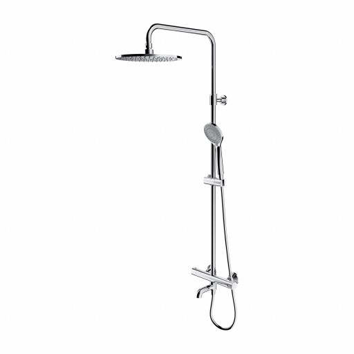 shower system with thermostat Omnires Y chrome (Y1234ALCR)