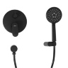 Conjunto de ducha Rea Hyper negro (REA-P2002)