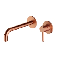 Mezclador de lavabo empotrado Omnires Y cobre cepillado (Y1215HLCPB)