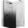 Mampara de ducha Rea Aero Ombre 120x195 cristal de seguridad, negro (REA-K2462)