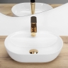 Lavabo Rea Aura 42x30 blanco (REA-U6617)